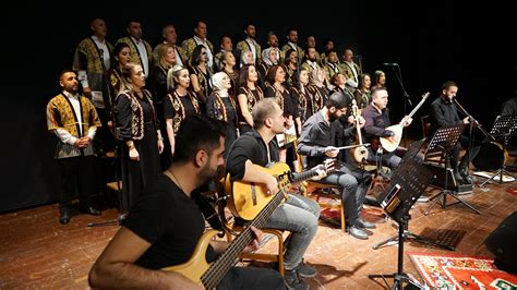 Büyükşehir Korosundan Türk Halk Müziği Ziyafeti Kahramanmaraş