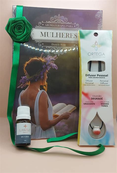 Kit Presente Feminino Livro E Leo Essencial Todos Os Aromas