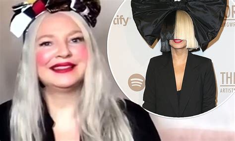 Sia Ditches Her Trademark Wig And Shows Off Her Dolled Up Face On