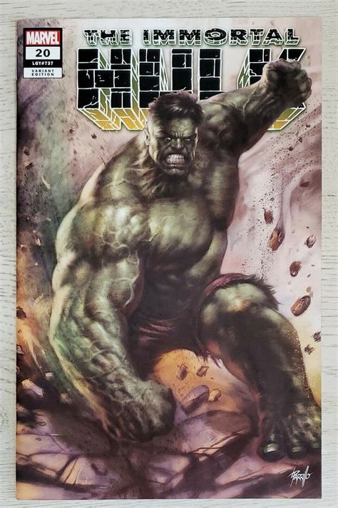 Immortal Hulk 20 Exclusive Lucio Parrillo Variant Cover Comic Books