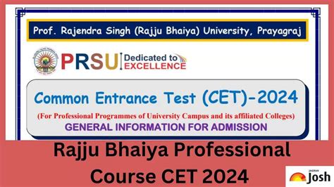 Rajju Bhaiya Cet Apply Online For Entrance Exam For