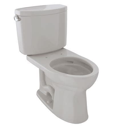 TOTO Drake II Two Piece Elongated 1 28 GPF Universal Height Toilet