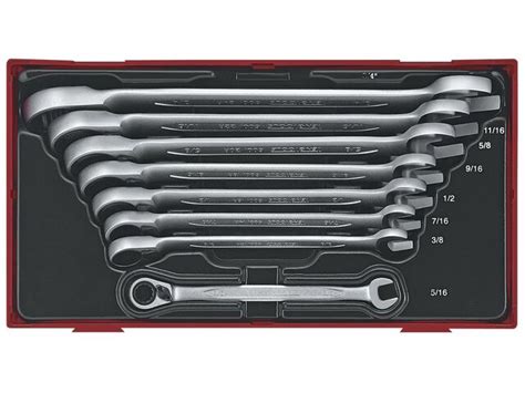 Set de 8 clés mixtes racagnac Teng Tools TT6508RAF Contact TORROS