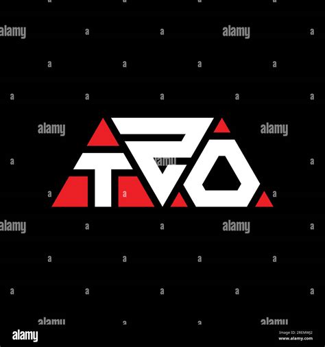 Tzo Triangle Letter Logo Design With Triangle Shape Tzo Triangle Logo
