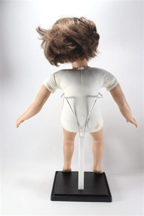 Vintage MY TWINN Inch Nude Non Poseable Doll Brown Hair Hazel Eyes Dolls Doll Playsets