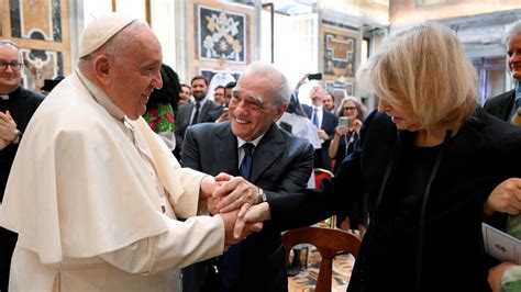 Martin Scorsese Encontra Se Papa Francisco E Anuncia Filme Em Torno