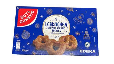 Gut Günstig Schokoladen Lebkuchen Herzen Sterne Brezeln Vollmilch