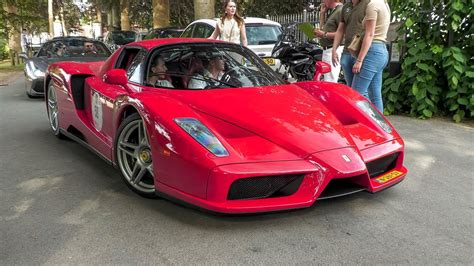 Ferrari Enzo With Capristo Exhaust Lovely V12 Sounds Youtube