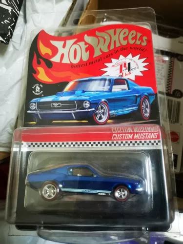 Custom Ford Mustang Hot Wheels Rlc Red Line Club Collectors Envío Gratis