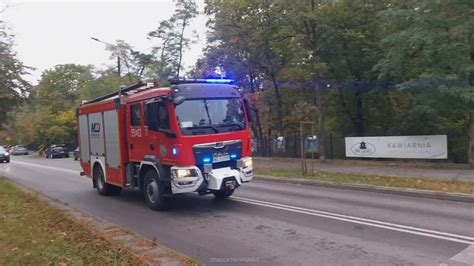 Alarmowo 3 zastępy straży pożarnej do szpitala MSWiA w Otwocku CDA