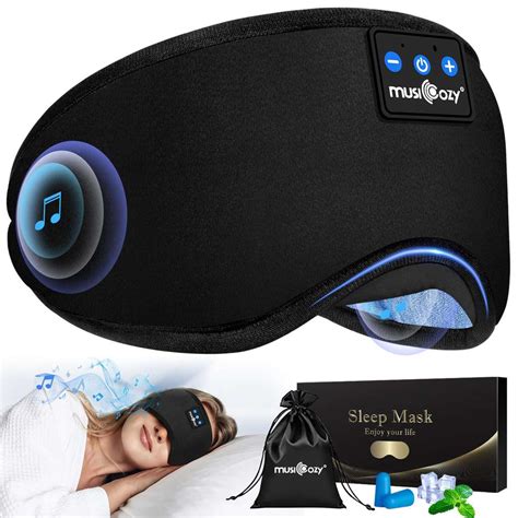 Musicozy Soft Sleep Headphones Eye Mask Only £1250 At Amazon