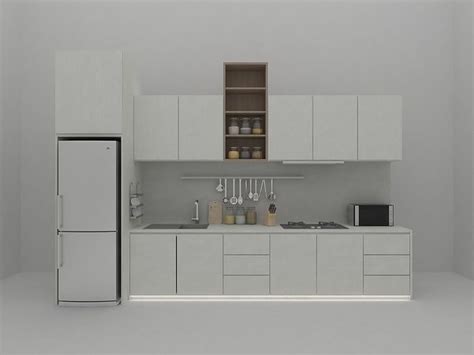 Kitchen Cabinet Free 3d Model Cgtrader