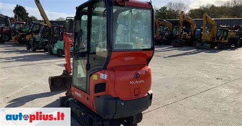 Kubota KX015 4 Mini Ekskavatoriai 2017 M A24568200