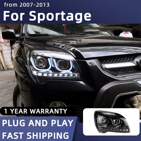 Halo Headlights Kia Sportage