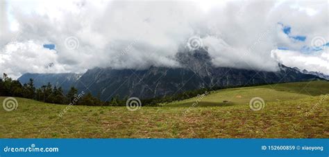 Lijiang Yulong Snow Mountain And Vertical Vegetation Zones Yunnan