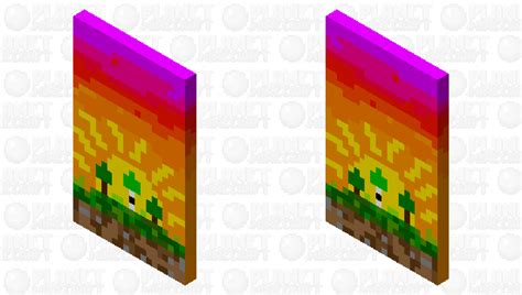 Sunset Cape Minecraft Mob Skin