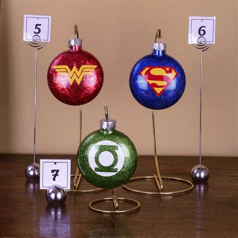 DC Comics Christmas Ornaments - Etsy