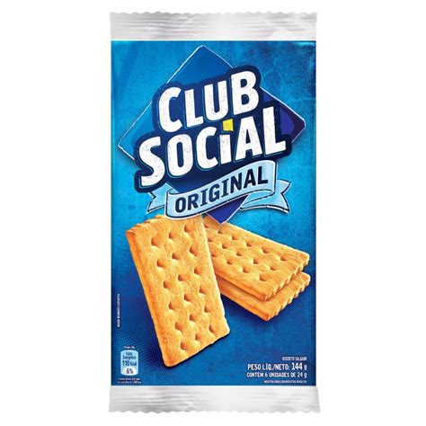 Biscoito Club Social 144gr Original