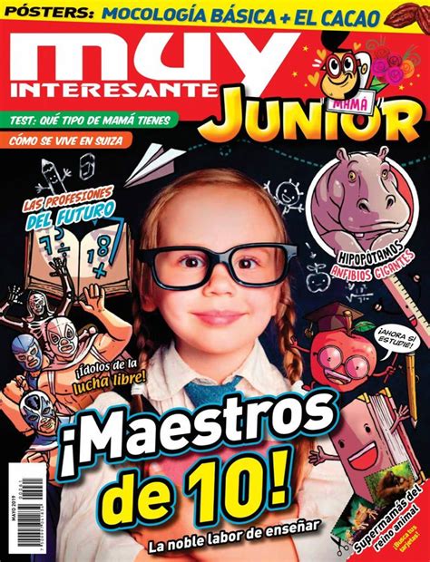 Muy Interesante Junior Mexico Mayo Digital Comic Book Cover