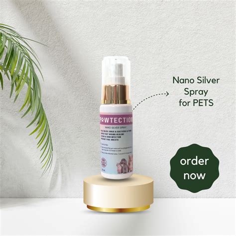 Ready Stock Pawtection Nano Silver Pet Spray Pets Cats Dogs