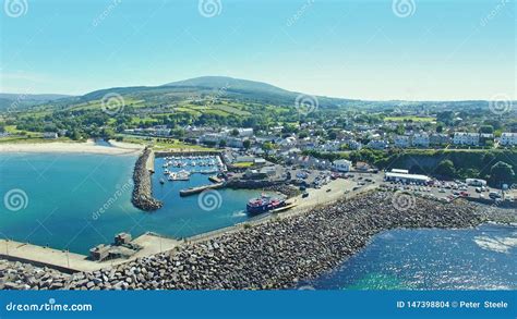 Ballycastle Harbour and Marina, Co. Antrim Northern Ireland Stock Photo ...