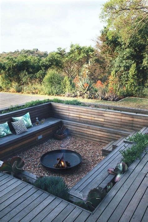 47 Best Backyard Fire Pit Landscaping Ideas Page 31 Of 47 LAVORIST