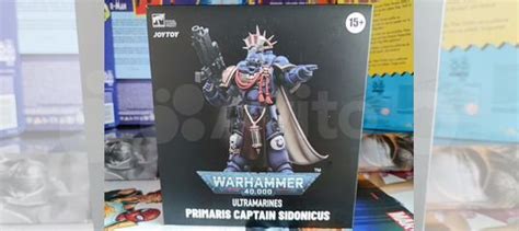 Ultramarines primaris captain sidonicus warhammer купить в Москве