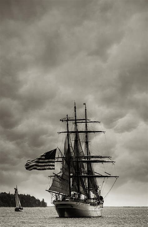 Uscgc Eagle Tall Ship Photograph By Shaun Lowe Pixels