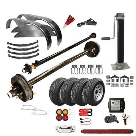 5200 Lb Tandem Axle Trailer Parts Kit 10 4k Capacity Ld Complete Original Series Tk 95