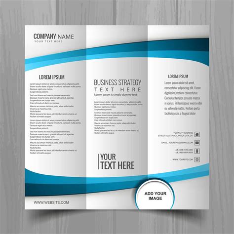 Abstract Wavy Business Brochure Template Design Vector 249071 Vector Art At Vecteezy