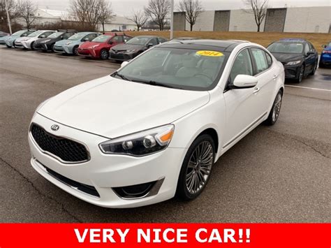 13497 2014 Kia Cadenza Limited White 4d Sedan In Beavercreek