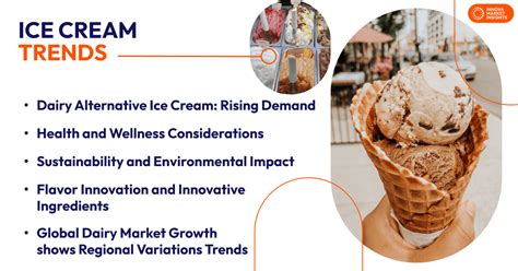 Ice cream trends & dairy alternative ice cream trends. Global dairy