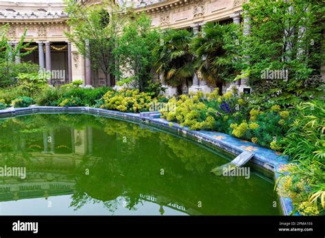 Petit Palais, Garden, Paris, France, Unesco World Heritage Site Stock ...