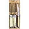 Amazon Laguiole 6 X Steak Knifes Ivory Colour Knifes Set In