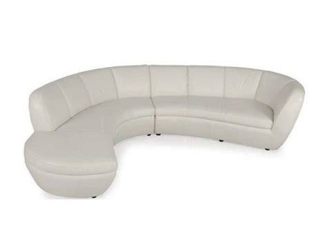 Cream Leather Sofa Sectional | Baci Living Room