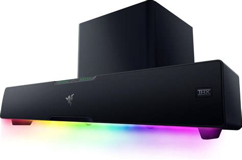 Razer Leviathan V Pro Barre De Son Pc Avec Caisson De Basses Avec Ia