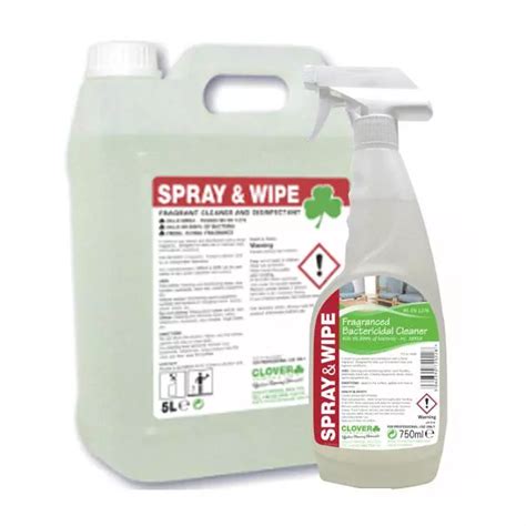 Spray And Wipe Bactericidal Cleaner Workwear Northampton