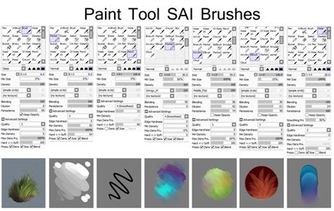 Pinceles para Paint Tool SAI Guía Completa 2021