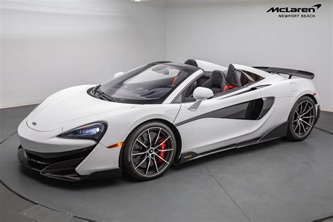 Silica White Mclaren Lt Spider Newport Beach Automotive