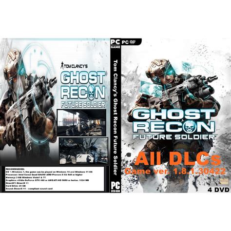 แผ่น Game Pc Tom Clancy S Ghost Recon Future Soldier 4dvd Shopee Thailand