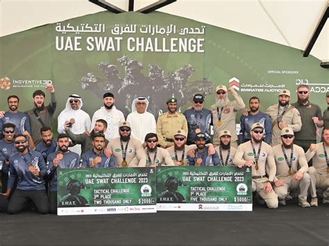 The Chechen Swat Team Claims First Place In The 2023 Uae Swat Challenge