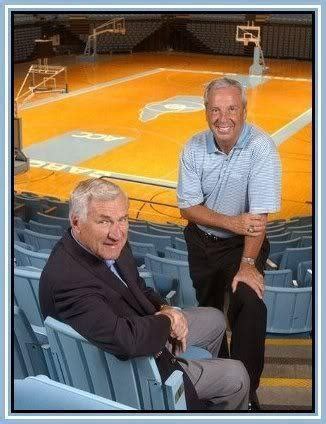 Coach Dean Smith & Coach Roy Williams | Unc tarheels, North carolina ...