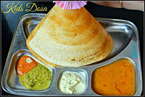 Homemade Ghee Roast Dosa Recipe | Kids Dosa Recipe - Subbus Kitchen