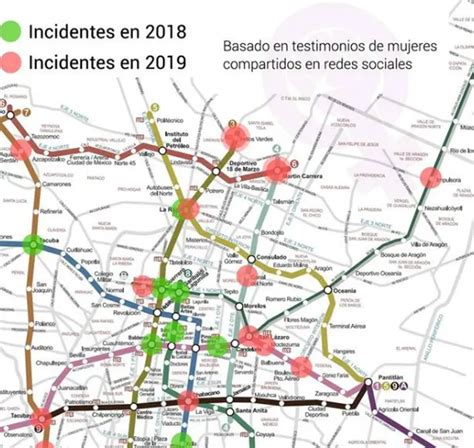 Este Mapa Registra Los Intentos De Secuestros Cerca Del Metro Y Te Dará