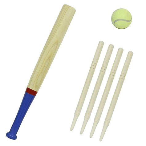 My Deluxe Rounders Bat Ball And Bases Set For Park And Outdoor Play