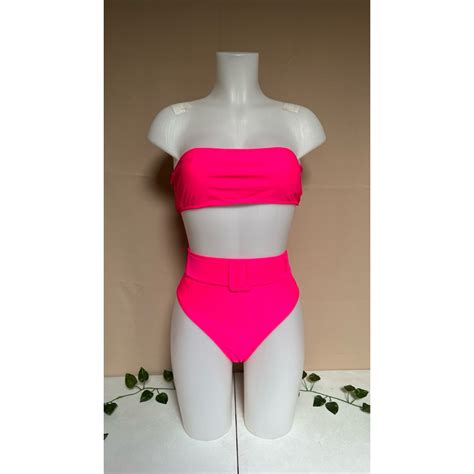 Piece Padded Swimsuit Bikini Actual Photos Shopee Philippines