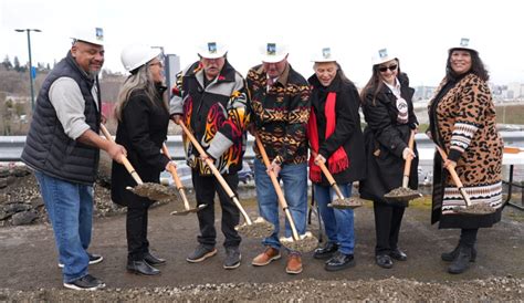 Puyallup Tribal Council breaks ground on new Tribal Administration ...