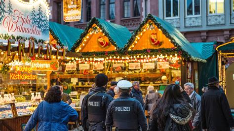 Frankfurt Wie sicher sind Weihnachtsmärkte Polizei klärt auf