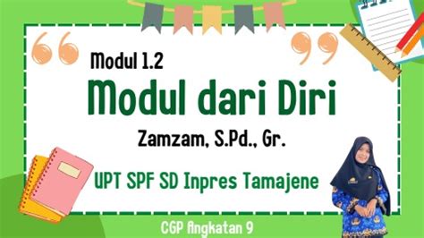 Mulai Dari Diri Modul Zamzam Muhammad Flip Pdf Anyflip