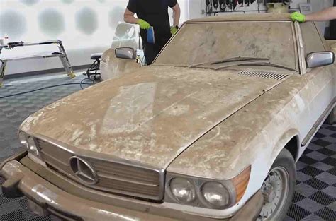 V Deo Mostra Ressurrei O De Mercedes Benz Sl Convers Vel Abandonada